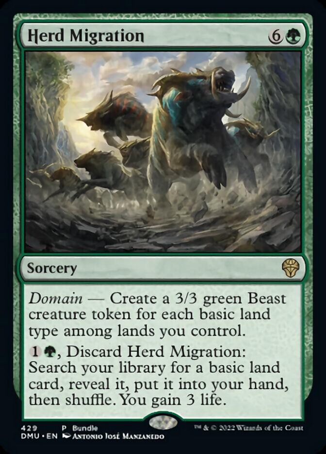 Herd Migration (Bundle) [Dominaria United] MTG Single Magic: The Gathering | Red Claw Gaming