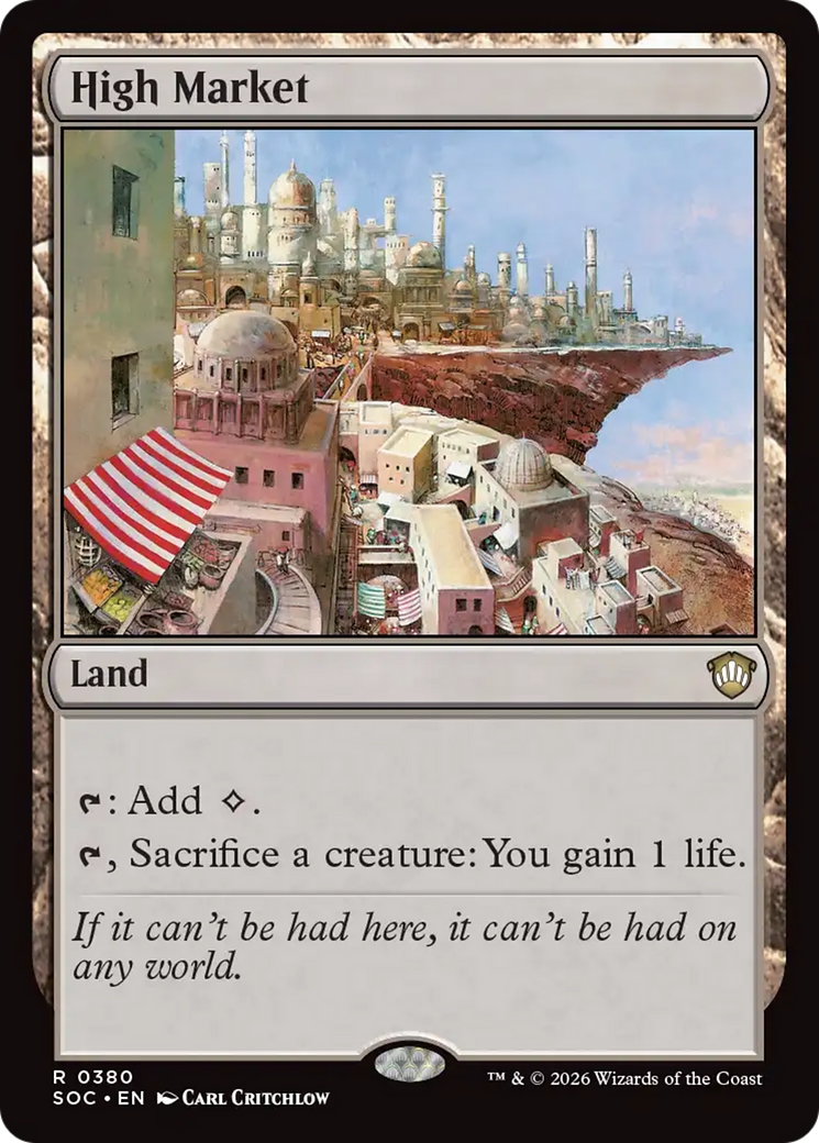 High Market [Secrets of Strixhaven Commander] MTG Single Magic: The Gathering | Red Claw Gaming