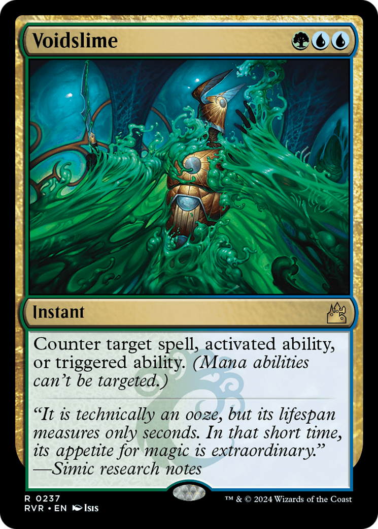 Voidslime [Ravnica Remastered] MTG Single Magic: The Gathering | Red Claw Gaming