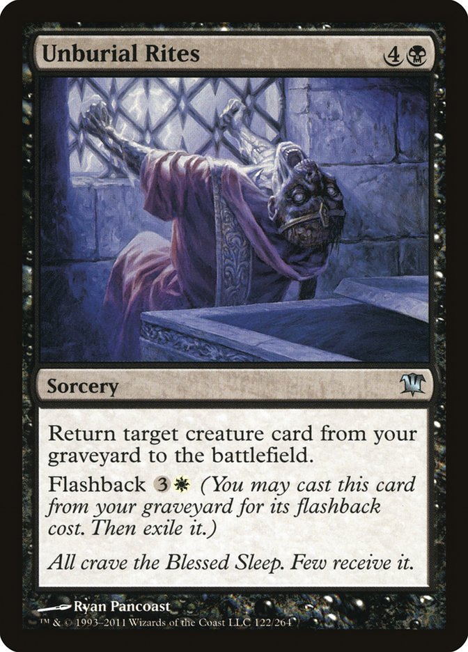 Unburial Rites [Innistrad] MTG Single Magic: The Gathering | Red Claw Gaming