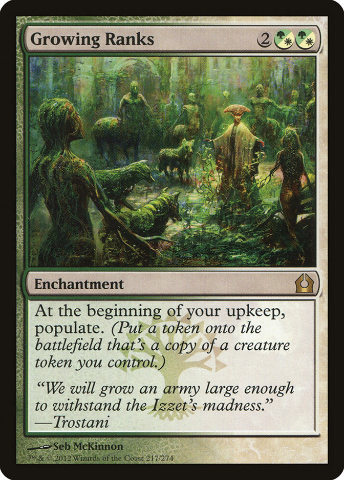 Growing Ranks [Return to Ravnica] MTG Single Magic: The Gathering | Red Claw Gaming