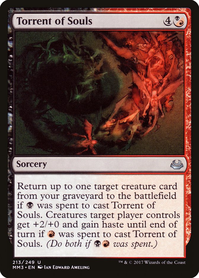 Torrent of Souls [Modern Masters 2017] MTG Single Magic: The Gathering | Red Claw Gaming