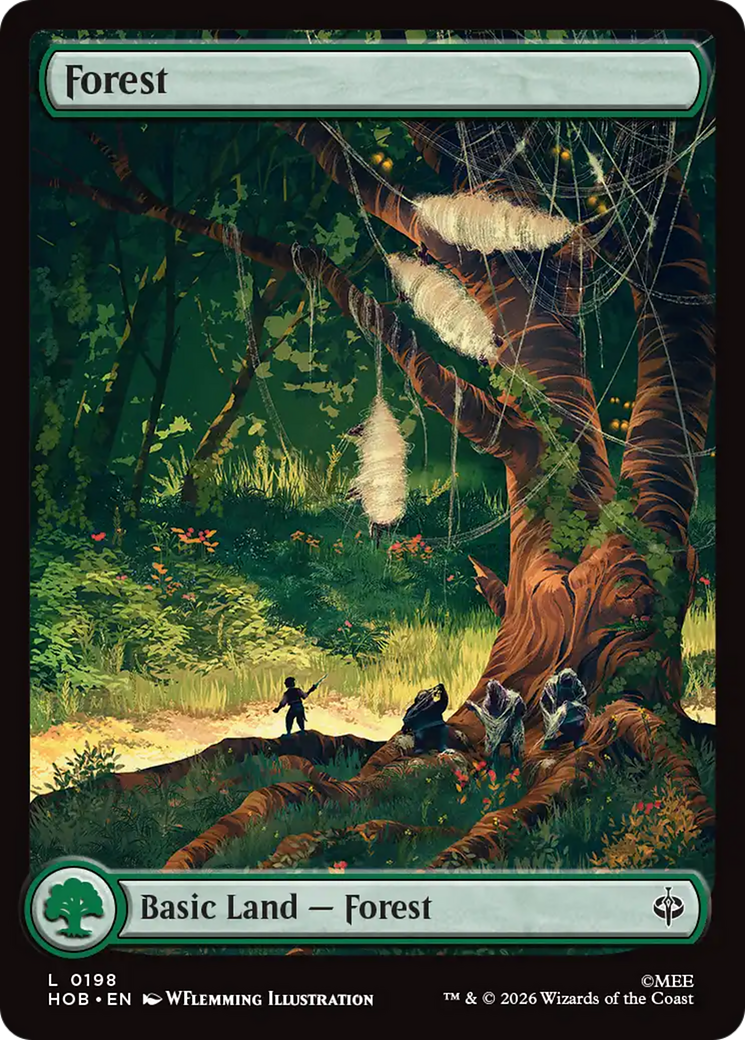 Forest (0198) [The Hobbit] MTG Single Magic: The Gathering | Red Claw Gaming