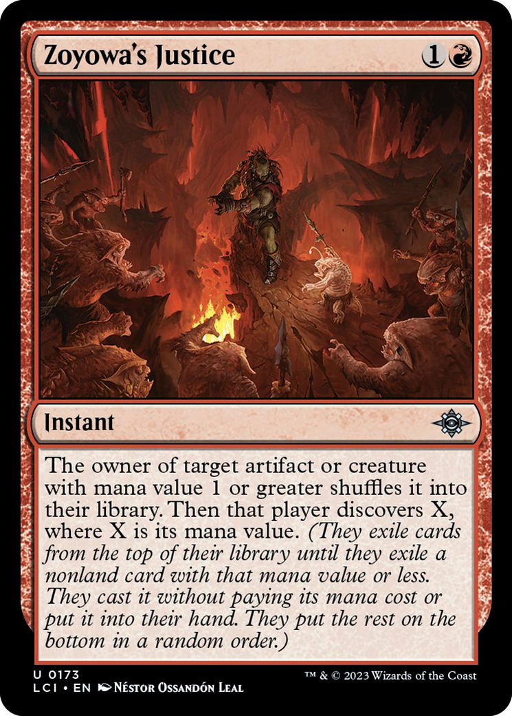 Zoyowa's Justice [The Lost Caverns of Ixalan] MTG Single Magic: The Gathering    | Red Claw Gaming