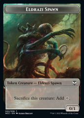 Eldrazi Spawn // Human Double-Sided Token [Streets of New Capenna Commander Tokens] MTG Single Magic: The Gathering | Red Claw Gaming