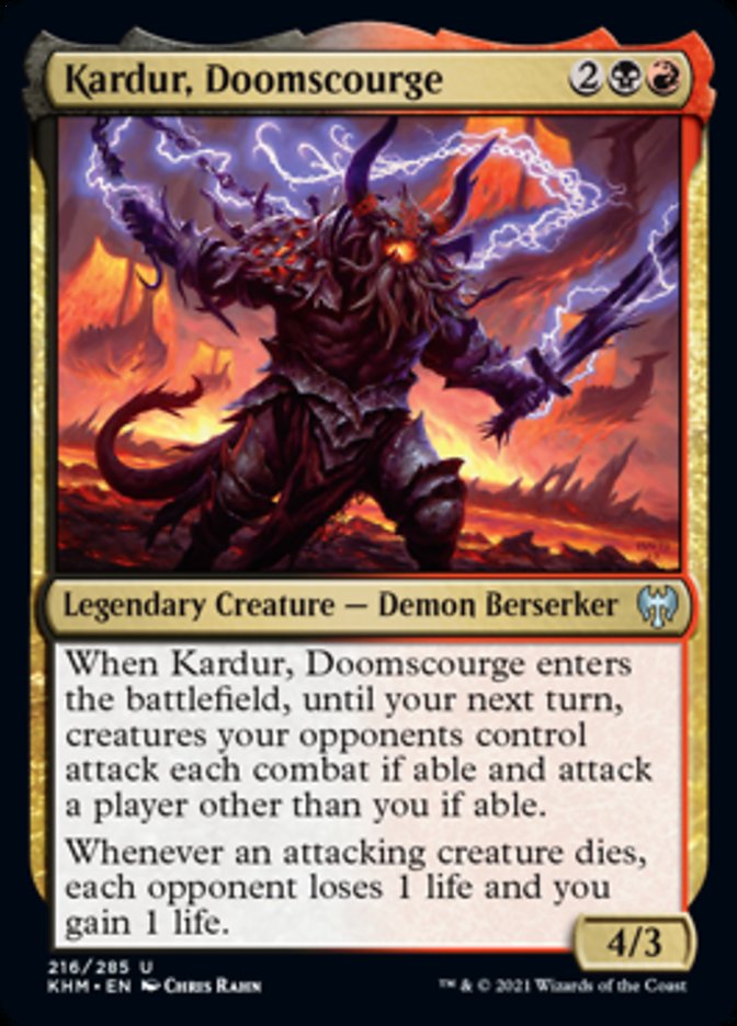 Kardur, Doomscourge [Kaldheim] MTG Single Magic: The Gathering | Red Claw Gaming