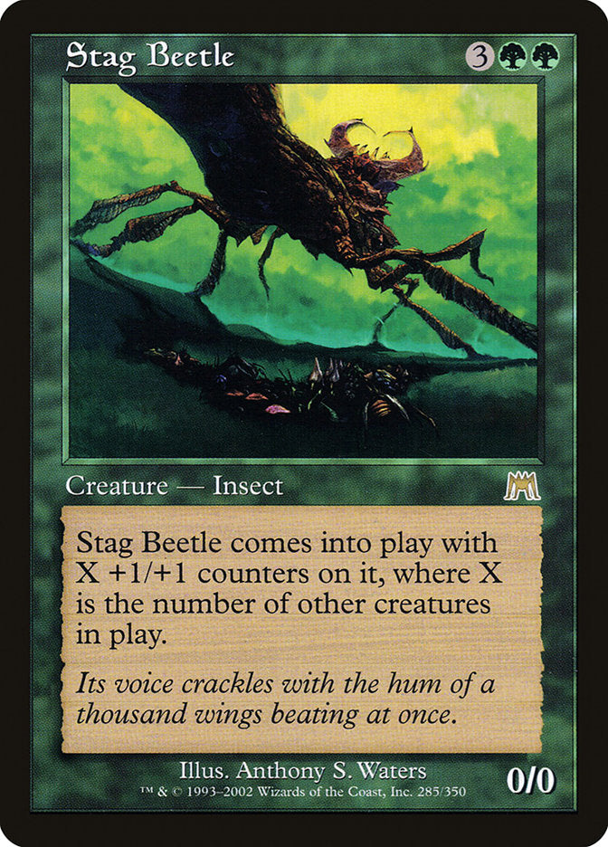 Stag Beetle [Onslaught] MTG Single Magic: The Gathering | Red Claw Gaming