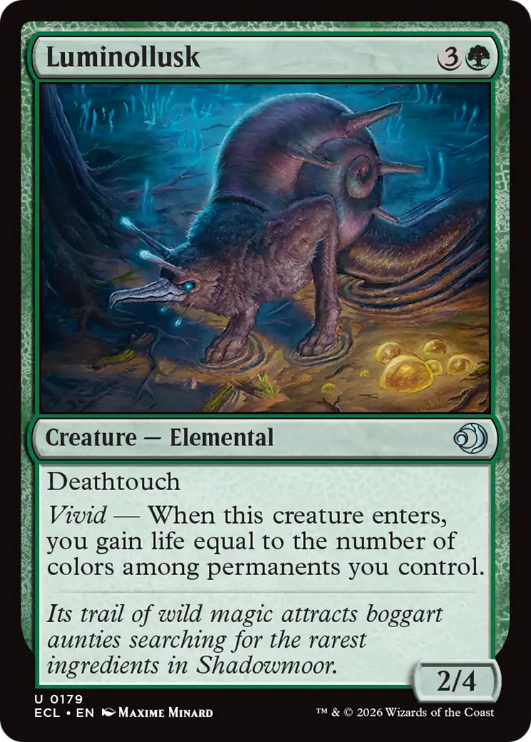 Luminollusk [Lorwyn Eclipsed] MTG Single Magic: The Gathering | Red Claw Gaming