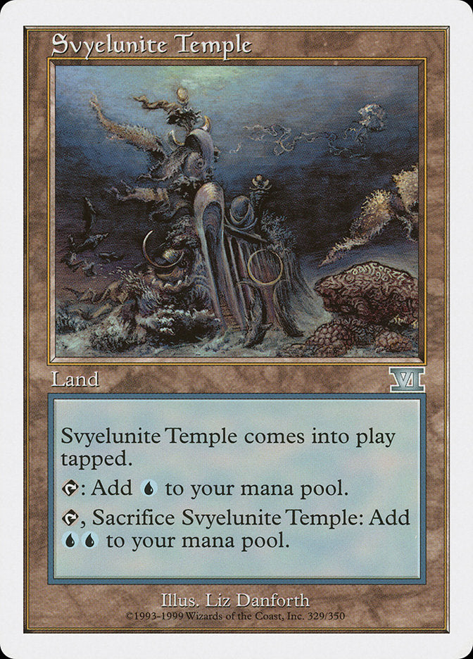 Svyelunite Temple [Classic Sixth Edition] MTG Single Magic: The Gathering | Red Claw Gaming