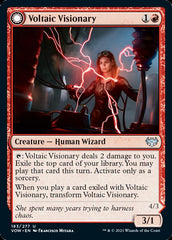 Voltaic Visionary // Volt-Charged Berserker [Innistrad: Crimson Vow] MTG Single Magic: The Gathering | Red Claw Gaming