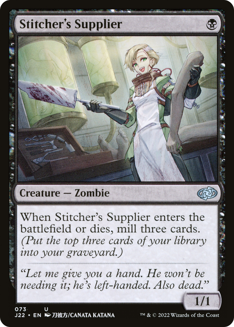 Stitcher's Supplier (73) [Jumpstart 2022] MTG Single Magic: The Gathering | Red Claw Gaming