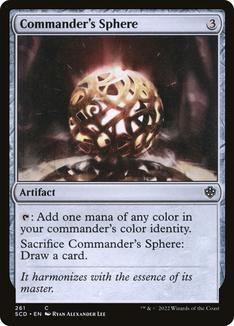 Commander's Sphere [Starter Commander Decks] MTG Single Magic: The Gathering | Red Claw Gaming