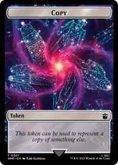 Copy // Alien Angel Double-Sided Token [Doctor Who Tokens] MTG Single Magic: The Gathering | Red Claw Gaming