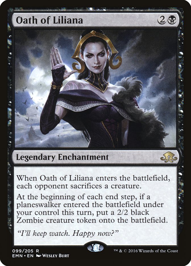 Oath of Liliana [Eldritch Moon] MTG Single Magic: The Gathering | Red Claw Gaming