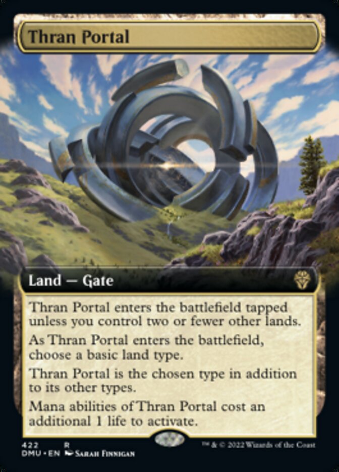 Thran Portal (Extended Art) [Dominaria United] MTG Single Magic: The Gathering | Red Claw Gaming