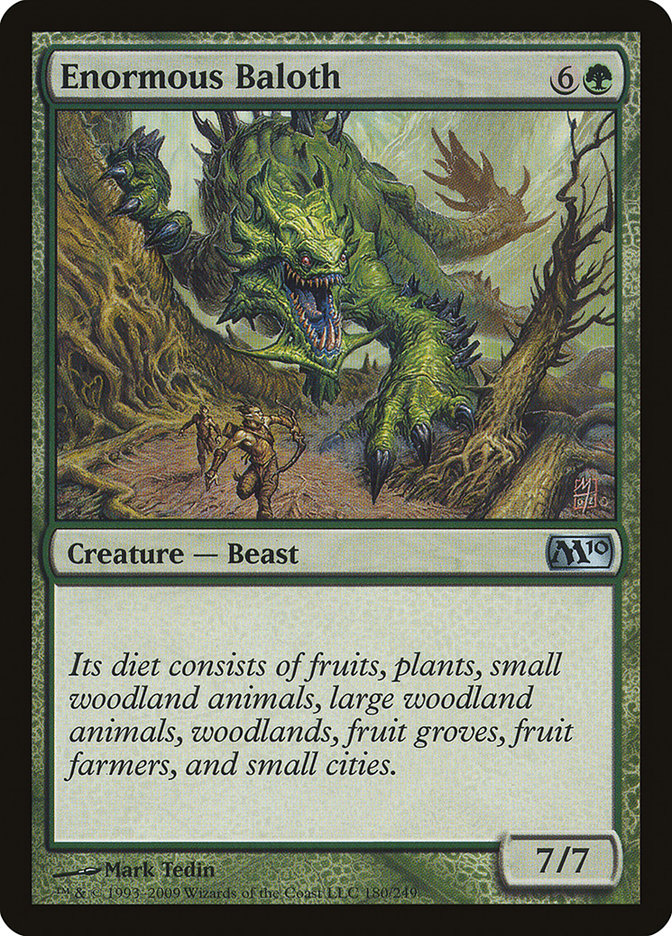 Enormous Baloth [Magic 2010] MTG Single Magic: The Gathering | Red Claw Gaming