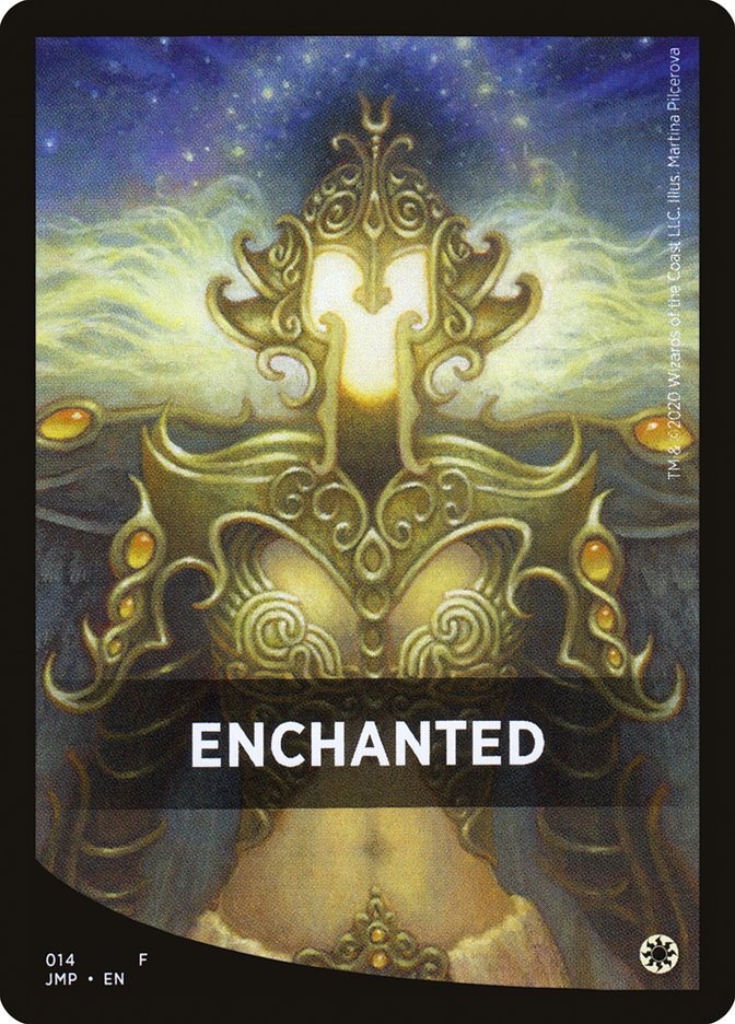 Enchanted Theme Card [Jumpstart Front Cards] MTG Single Magic: The Gathering | Red Claw Gaming