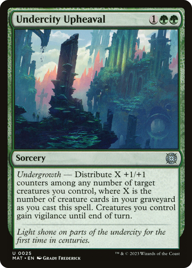 Undercity Upheaval [March of the Machine: The Aftermath] MTG Single Magic: The Gathering | Red Claw Gaming