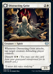 Distracting Geist // Clever Distraction [Innistrad: Crimson Vow] MTG Single Magic: The Gathering | Red Claw Gaming