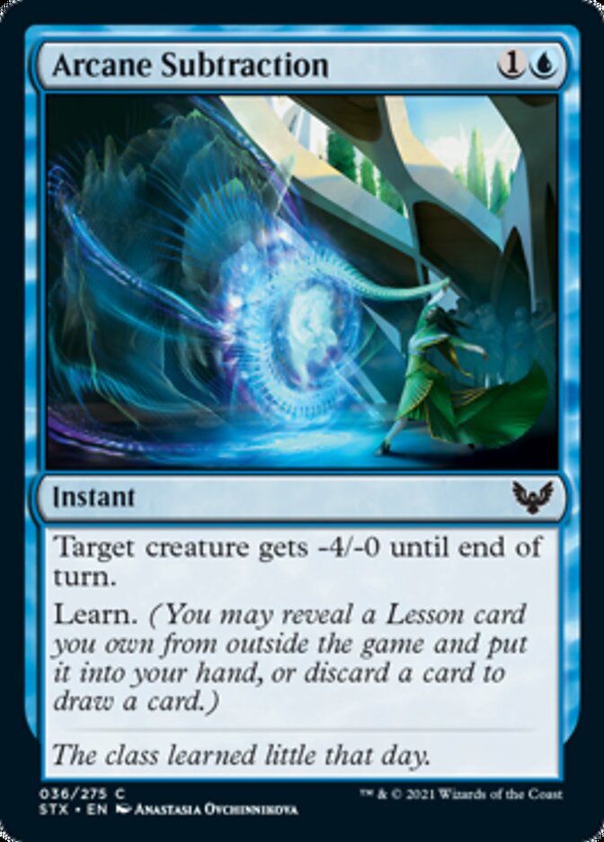 Arcane Subtraction [Strixhaven: School of Mages] MTG Single Magic: The Gathering | Red Claw Gaming
