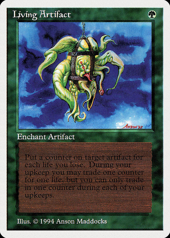 Living Artifact [Summer Magic / Edgar] MTG Single Magic: The Gathering | Red Claw Gaming