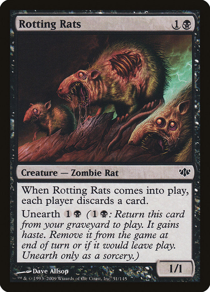 Rotting Rats [Conflux] MTG Single Magic: The Gathering | Red Claw Gaming