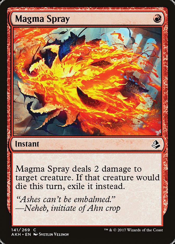 Magma Spray [Amonkhet] MTG Single Magic: The Gathering | Red Claw Gaming
