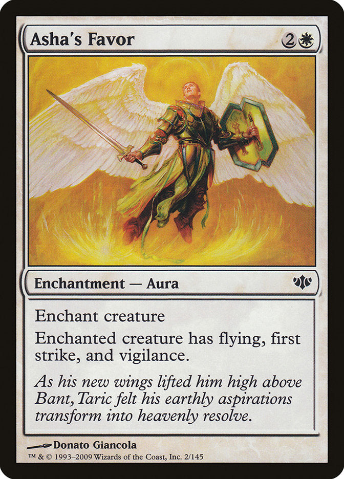 Asha's Favor [Conflux] MTG Single Magic: The Gathering | Red Claw Gaming