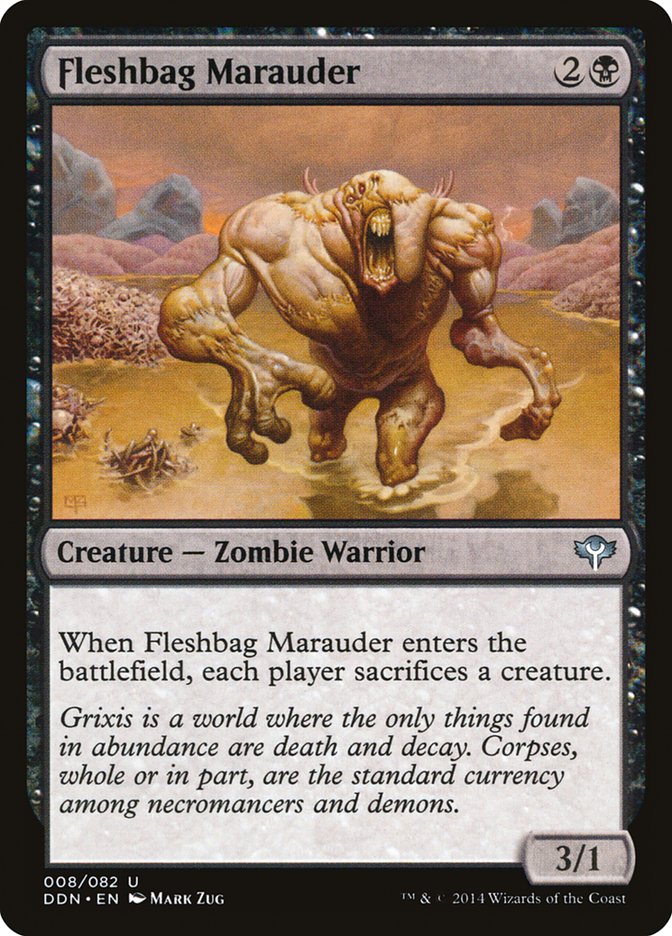 Fleshbag Marauder [Duel Decks: Speed vs. Cunning] MTG Single Magic: The Gathering | Red Claw Gaming