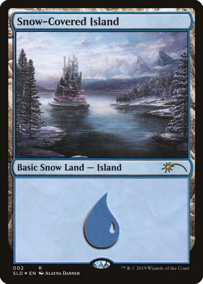 Snow-Covered Island (2) [Secret Lair Drop Series] MTG Single Magic: The Gathering | Red Claw Gaming