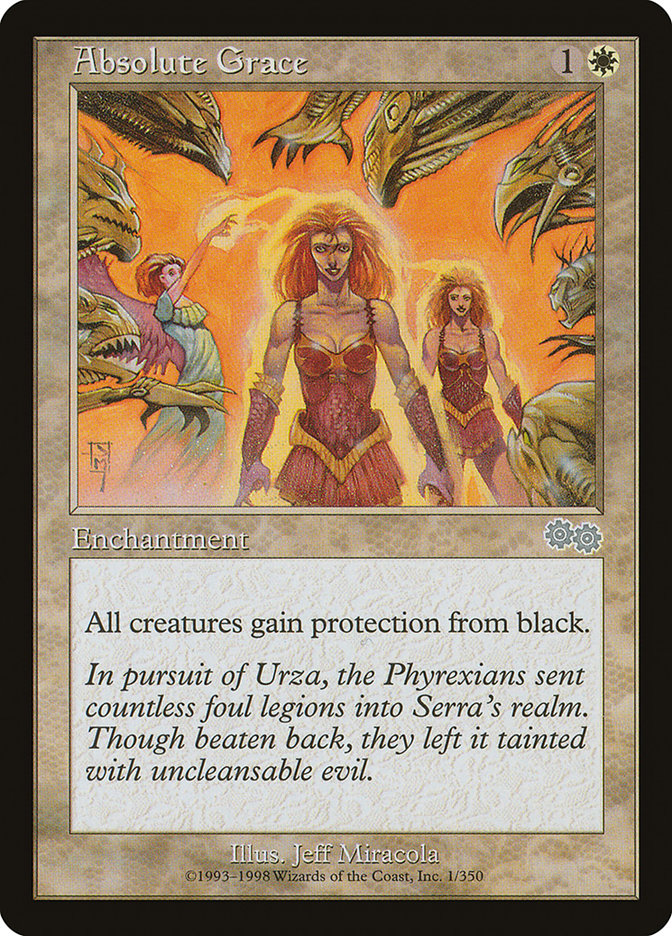 Absolute Grace [Urza's Saga] MTG Single Magic: The Gathering | Red Claw Gaming