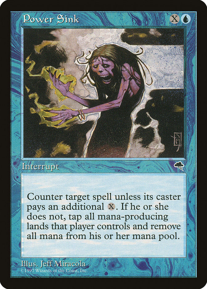 Power Sink [Tempest] MTG Single Magic: The Gathering | Red Claw Gaming