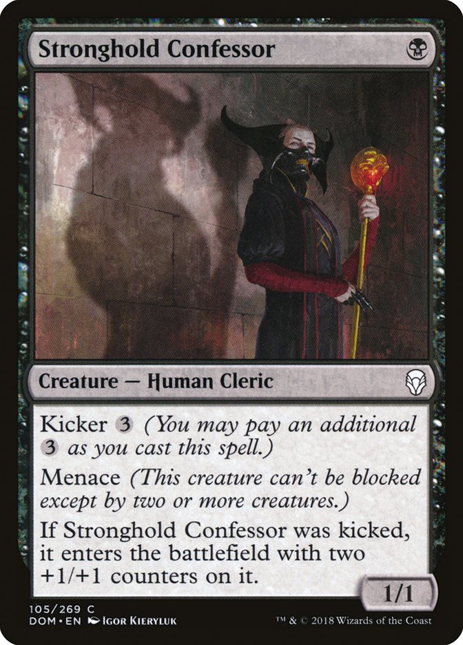 Stronghold Confessor [Dominaria] MTG Single Magic: The Gathering | Red Claw Gaming