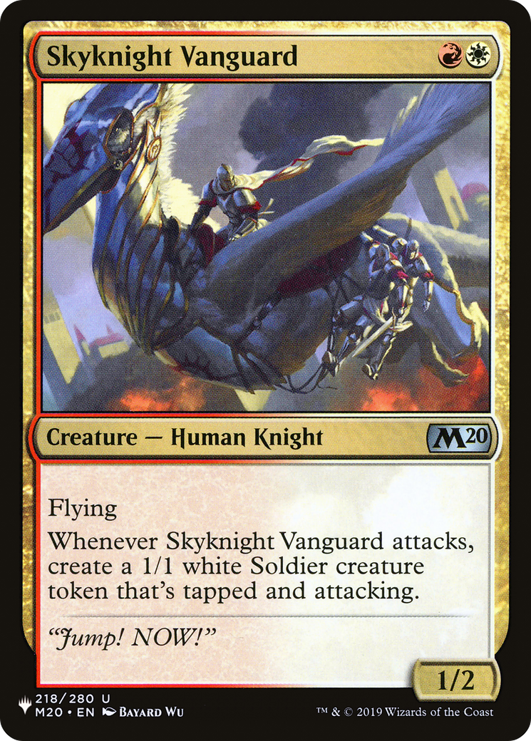 Skyknight Vanguard [The List] MTG Single Magic: The Gathering | Red Claw Gaming