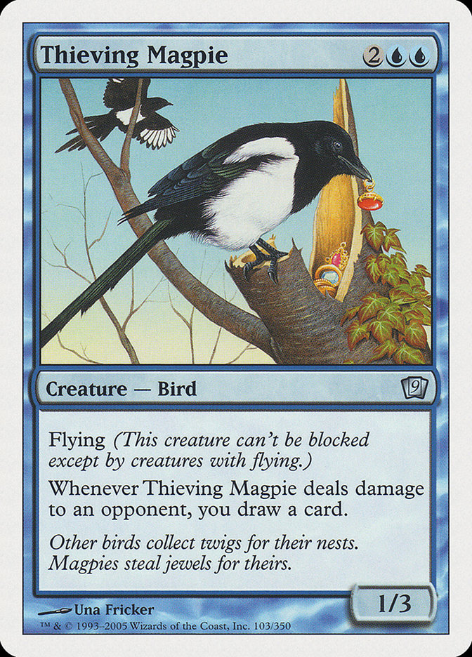 Thieving Magpie [Ninth Edition] MTG Single Magic: The Gathering | Red Claw Gaming