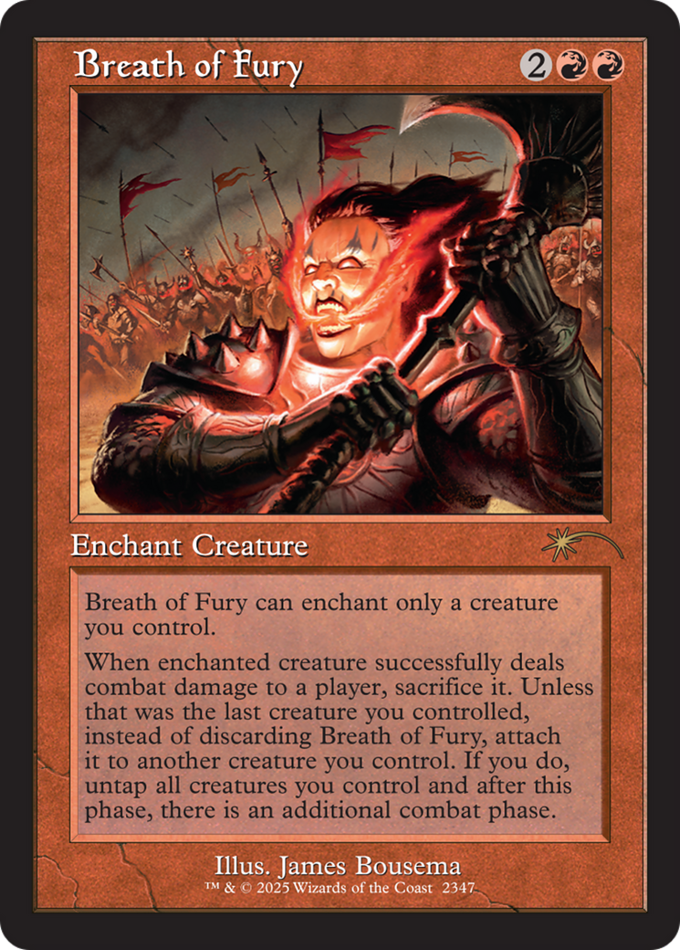 Breath of Fury [Secret Lair Drop Series] MTG Single Magic: The Gathering | Red Claw Gaming