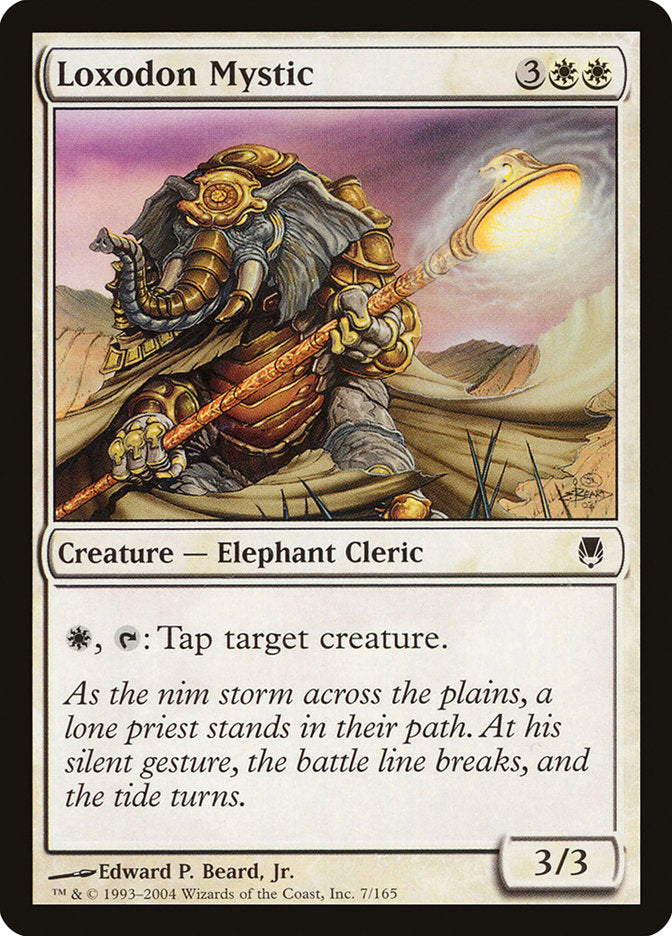 Loxodon Mystic [Darksteel] MTG Single Magic: The Gathering | Red Claw Gaming