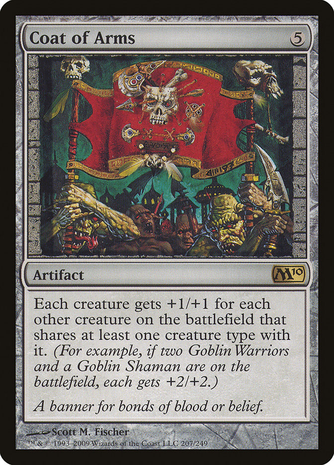 Coat of Arms [Magic 2010] MTG Single Magic: The Gathering | Red Claw Gaming