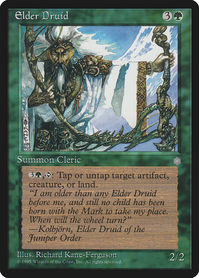 Elder Druid [Ice Age] MTG Single Magic: The Gathering | Red Claw Gaming