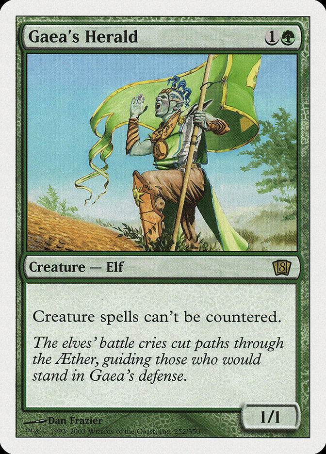 Gaea's Herald [Eighth Edition] MTG Single Magic: The Gathering | Red Claw Gaming