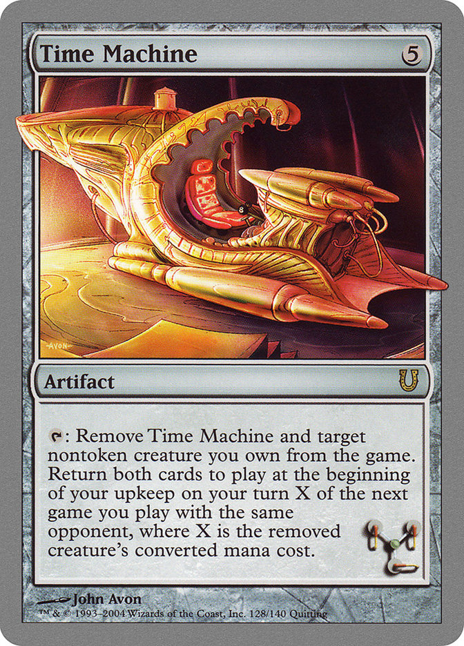 Time Machine [Unhinged] MTG Single Magic: The Gathering | Red Claw Gaming