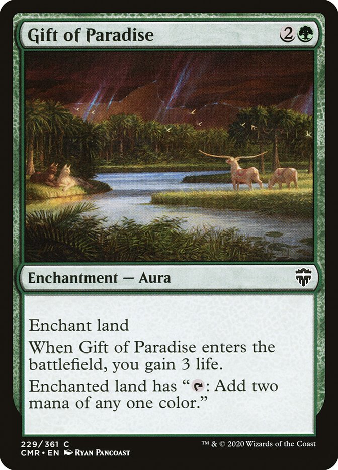 Gift of Paradise [Commander Legends] MTG Single Magic: The Gathering | Red Claw Gaming
