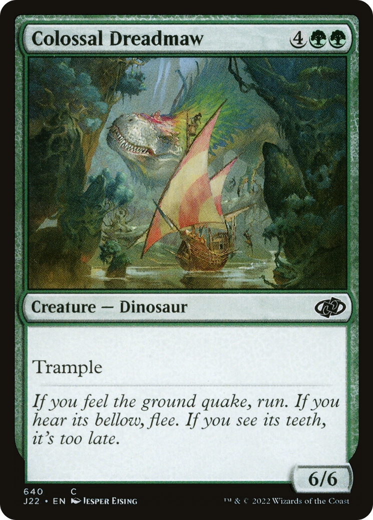 Colossal Dreadmaw [Jumpstart 2022] MTG Single Magic: The Gathering | Red Claw Gaming