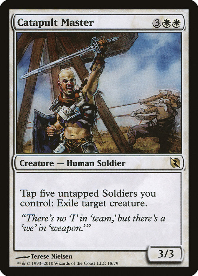 Catapult Master [Duel Decks: Elspeth vs. Tezzeret] MTG Single Magic: The Gathering | Red Claw Gaming