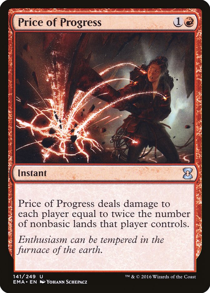 Price of Progress [Eternal Masters] MTG Single Magic: The Gathering | Red Claw Gaming