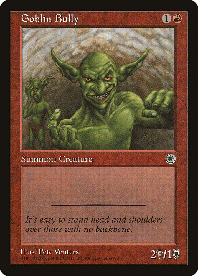 Goblin Bully [Portal] MTG Single Magic: The Gathering | Red Claw Gaming