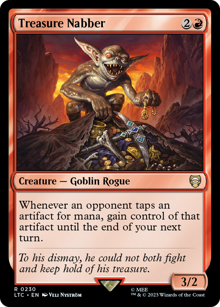 Treasure Nabber [The Lord of the Rings: Tales of Middle-Earth Commander] MTG Single Magic: The Gathering | Red Claw Gaming