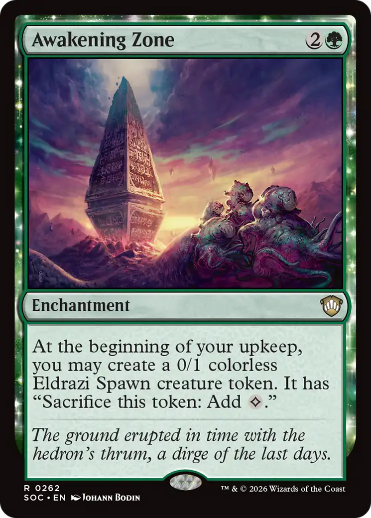 Awakening Zone [Secrets of Strixhaven Commander] MTG Single Magic: The Gathering | Red Claw Gaming