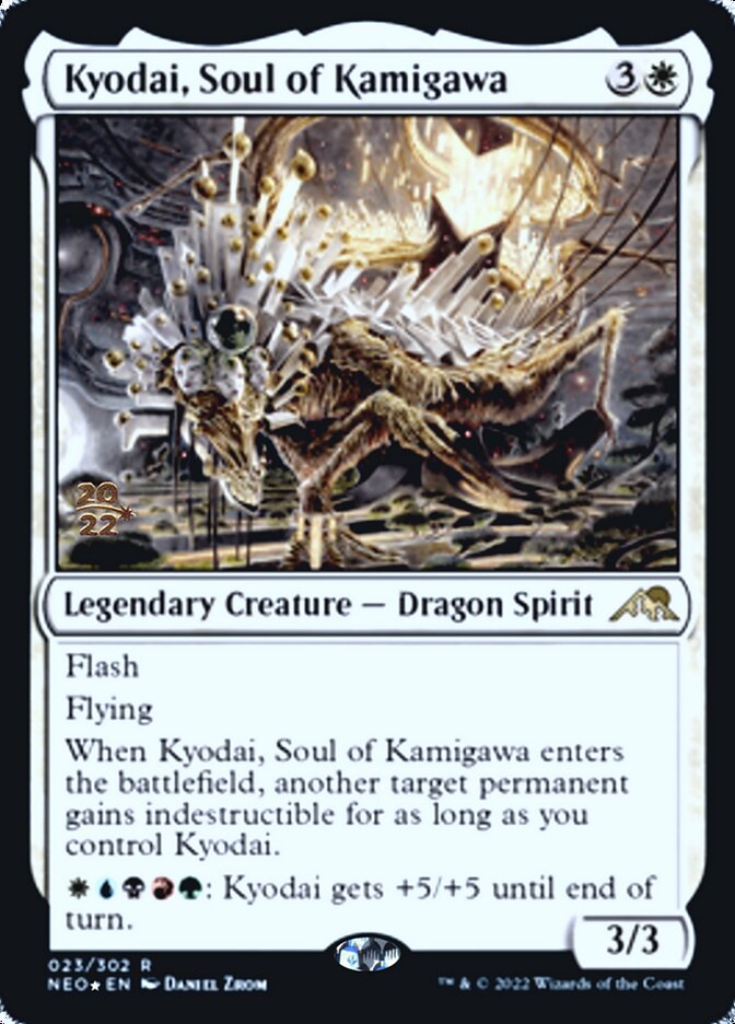 Kyodai, Soul of Kamigawa [Kamigawa: Neon Dynasty Prerelease Promos] MTG Single Magic: The Gathering | Red Claw Gaming