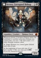 Jerren, Corrupted Bishop // Ormendahl, the Corrupted [Innistrad: Midnight Hunt] MTG Single Magic: The Gathering | Red Claw Gaming